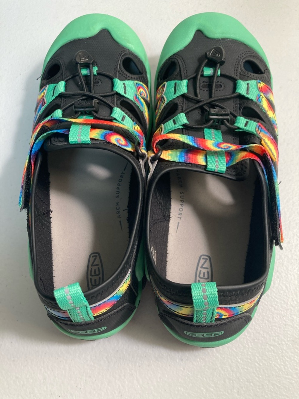 Keen Knotch Creek Tie Dye Washable Hiking Sandals - Picture 3 of 9